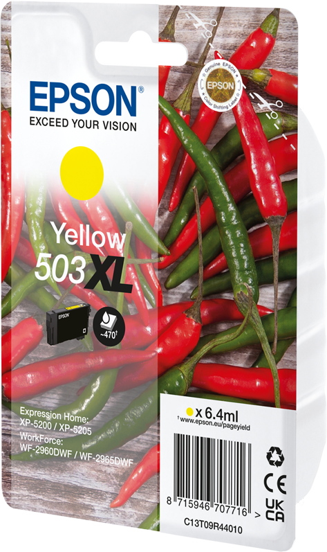 Epson 503 XL Gelb Druckerpatrone C13T09R44010