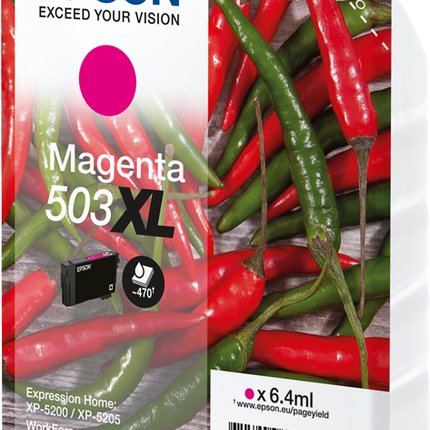 Epson 503 XL Magenta Druckerpatrone C13T09R34010