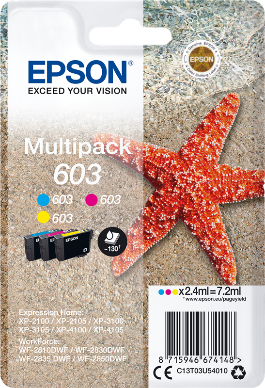 Epson 603 Multipack Cyan / Magenta / Gelb