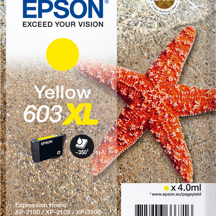 Epson 603XL Gelb Druckerpatrone C13T03A44010