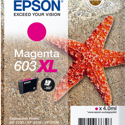 Epson 603XL Magenta Druckerpatrone C13T03A34010