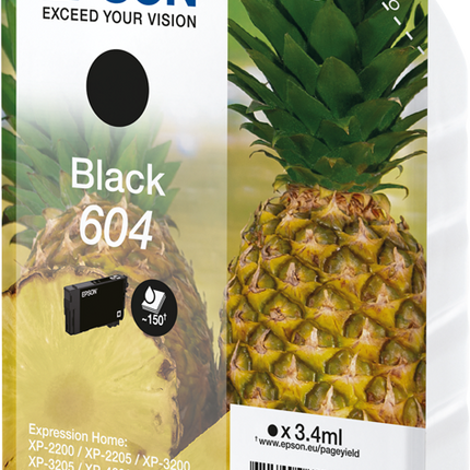 Epson 604 Schwarz Druckerpatrone C13T10G14010