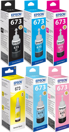 Epson 673 Multipack Schwarz / Cyan / Magenta / Gelb / Cyan (hell) / Pink (hell)