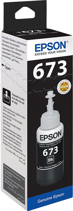 Epson 673 Schwarz Druckerpatrone C13T67314A