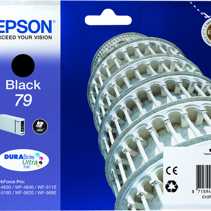 Epson 79 Schwarz Druckerpatrone C13T79114010