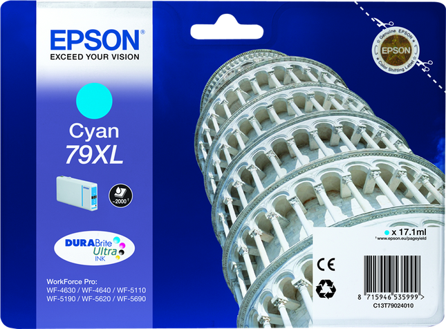 Epson 79 XL Cyan Druckerpatrone