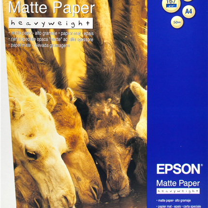 Epson Matte Heavyweight Papier Inkjet A4 Weiss