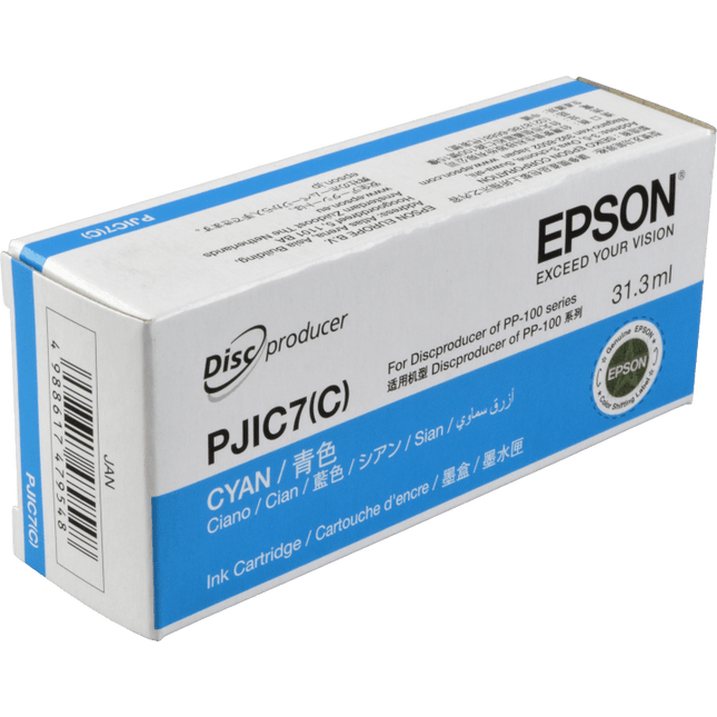 Epson PJIC7(C) Cyan Druckerpatrone