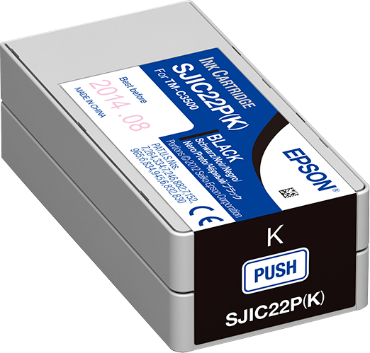 Epson SJIC22P-K Schwarz Druckerpatrone C33S020601