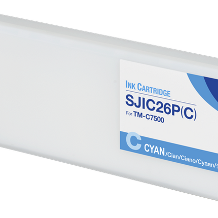 Epson SJIC26P-C Cyan Druckerpatrone