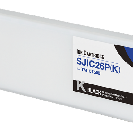Epson SJIC26P-K Schwarz Druckerpatrone