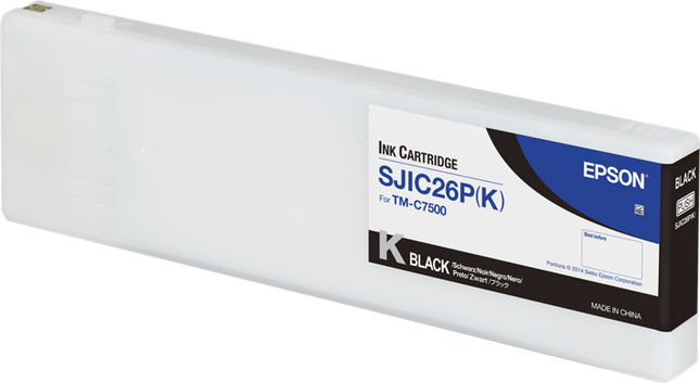 Epson SJIC26P-K Schwarz Druckerpatrone