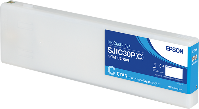 Epson SJIC30P-C Cyan Druckerpatrone