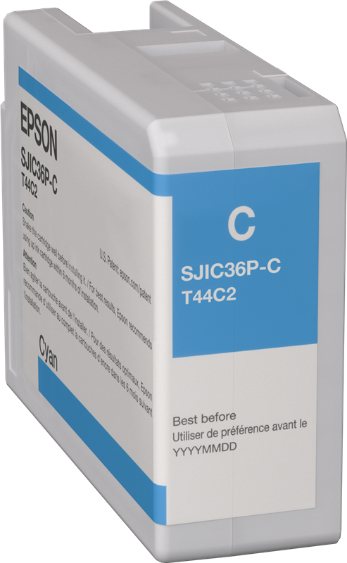 Epson SJIC36P-C Cyan Druckerpatrone