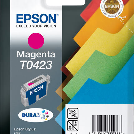 Epson T0423 Magenta Druckerpatrone C13T04234010