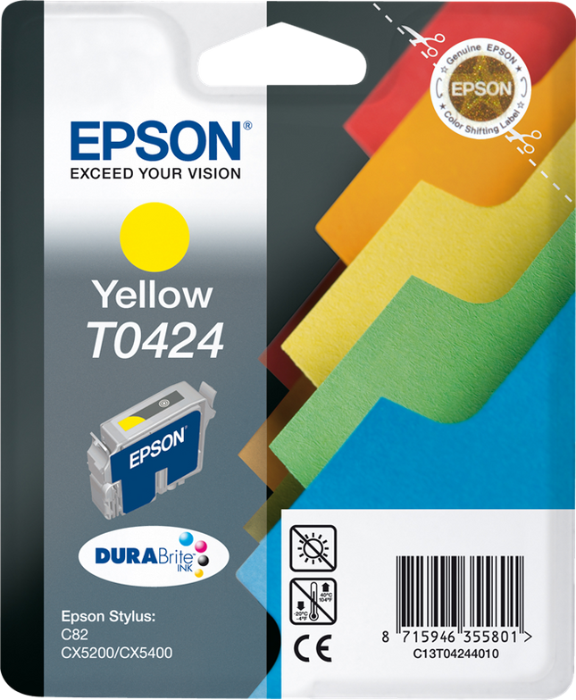 Epson T0424 Gelb Druckerpatrone C13T04244010