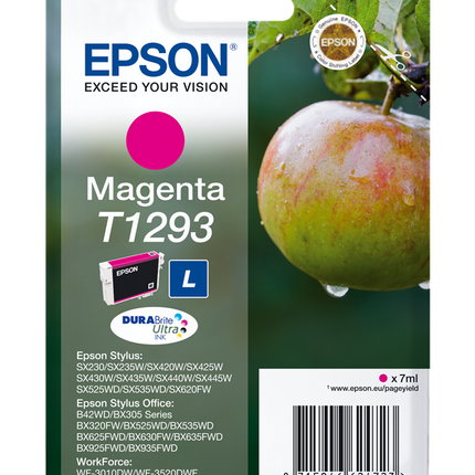Epson T1293 Magenta Druckerpatrone C13T12934012