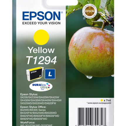 Epson T1294 Gelb Druckerpatrone C13T12944012