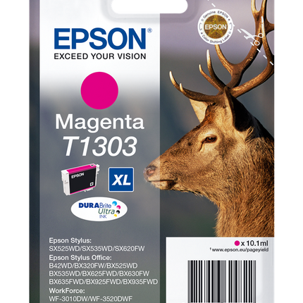 Epson T1303 XL Magenta Druckerpatrone C13T13034012