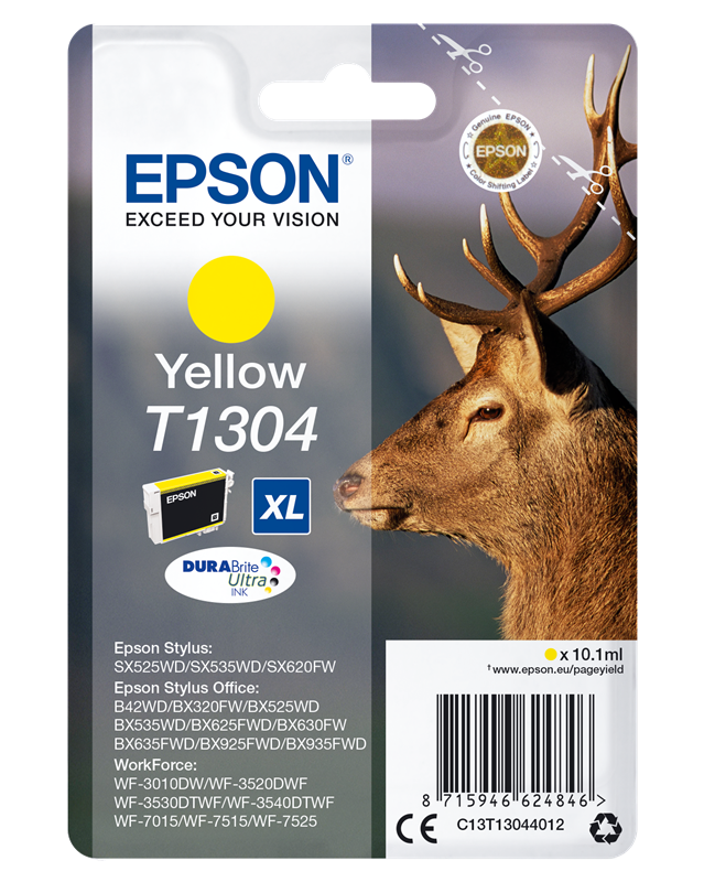 Epson T1304 XL Gelb Druckerpatrone C13T13044012