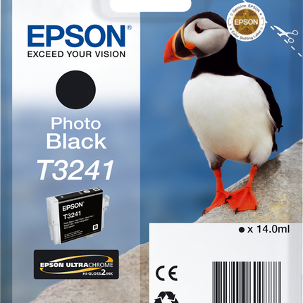 Epson T3241 Schwarz (Foto) Druckerpatrone C13T32414010