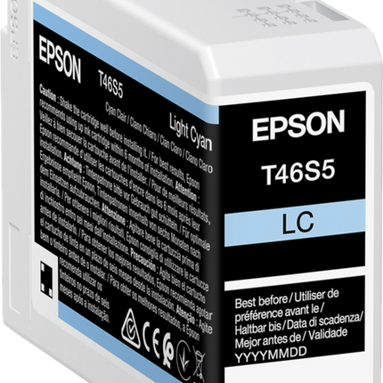 Epson T46S5 Cyan (hell) Druckerpatrone C13T46S500