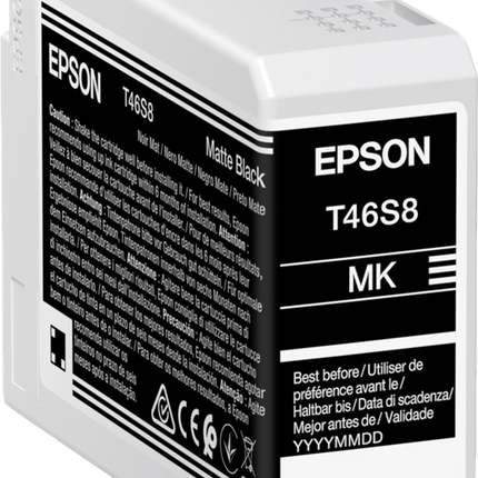 Epson T46S8 Schwarz (Matt) Druckerpatrone C13T46S80N