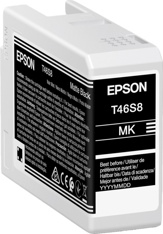 Epson T46S8 Schwarz (Matt) Druckerpatrone C13T46S80N