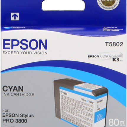 Epson T5802 Cyan Druckerpatrone