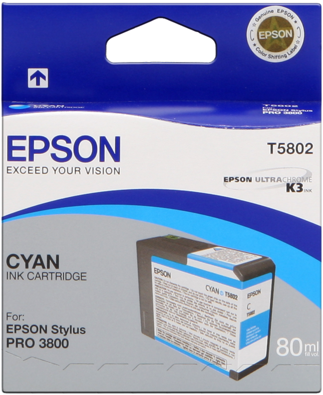 Epson T5802 Cyan Druckerpatrone
