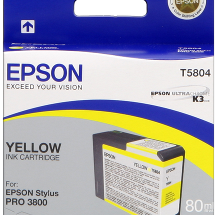 Epson T5804 Gelb Druckerpatrone