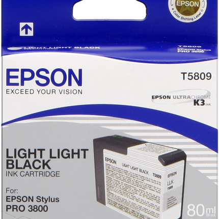 Epson T5809 lightlightblack Druckerpatrone