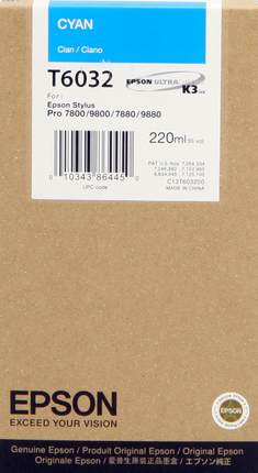Epson T6032 Cyan Druckerpatrone