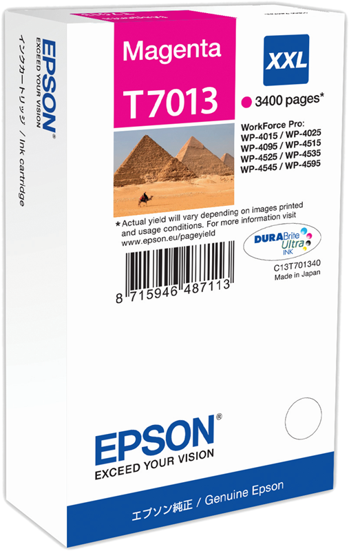 Epson T7013 XXL Magenta Druckerpatrone