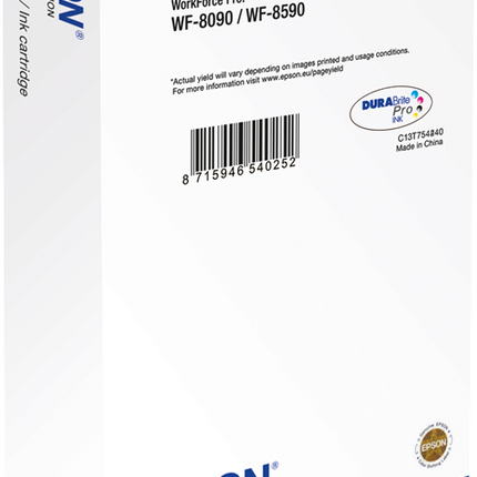 Epson T7542 XXL Cyan Druckerpatrone