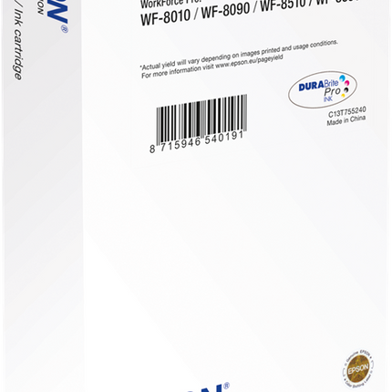 Epson T7552 XL Cyan Druckerpatrone