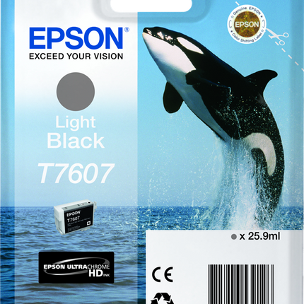 Epson T7607 lightblack Druckerpatrone C13T76074010
