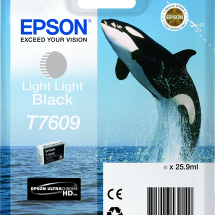 Epson T7609 lightlightblack Druckerpatrone C13T76094010