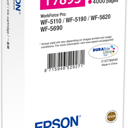 Epson T7893 XXL Magenta Druckerpatrone