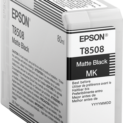 Epson T8508 Schwarz (Matt) Druckerpatrone