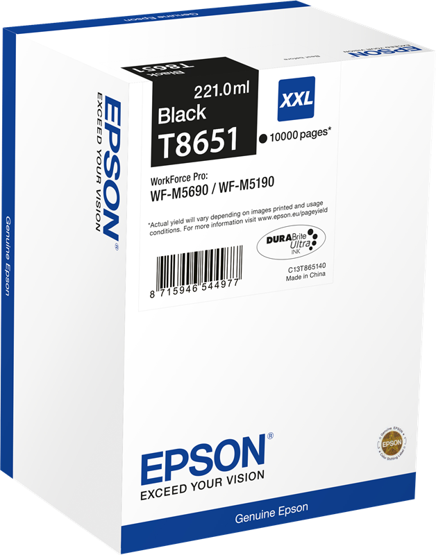 Epson T8651 XXL Schwarz Druckerpatrone