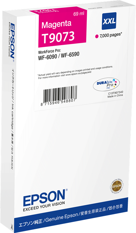 Epson T9073 XXL Magenta Druckerpatrone