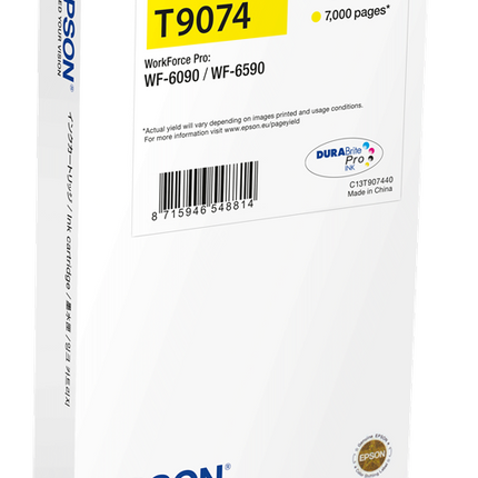 Epson T9074 XXL Gelb Druckerpatrone