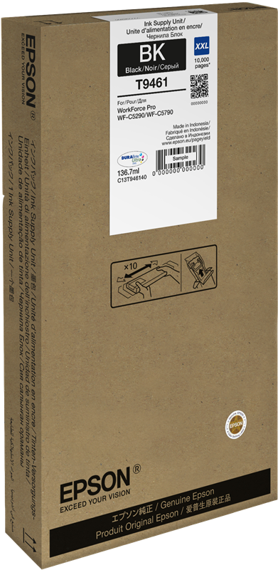 Epson T9461 XXL Schwarz Druckerpatrone