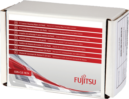 Fujitsu CON-CLE-W24 F1 Scanner Reinigungstücher 24 Pack