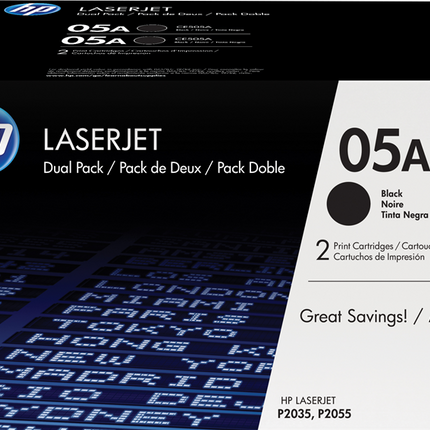 HP 05A Multipack Schwarz