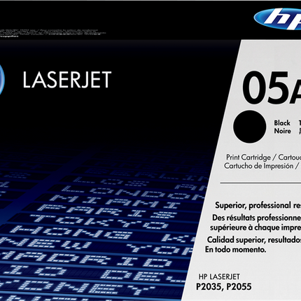 HP 05A Schwarz Toner