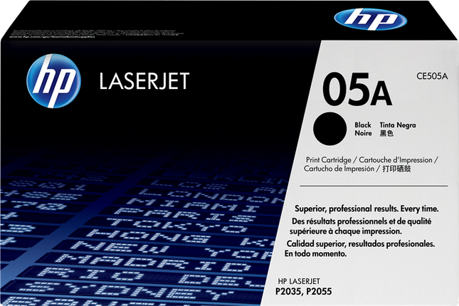 HP 05A Schwarz Toner