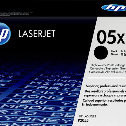 HP 05X Schwarz Toner