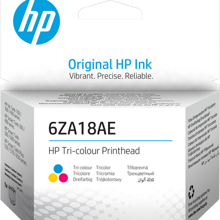 HP 100/300/400 Serie Druckkopf Cyan / Magenta / Gelb (6ZA18AE)